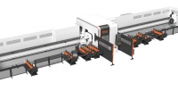 taglio 3D di tubi e profili strutturati lunghi MAZAK FABRI GEAR 220 II